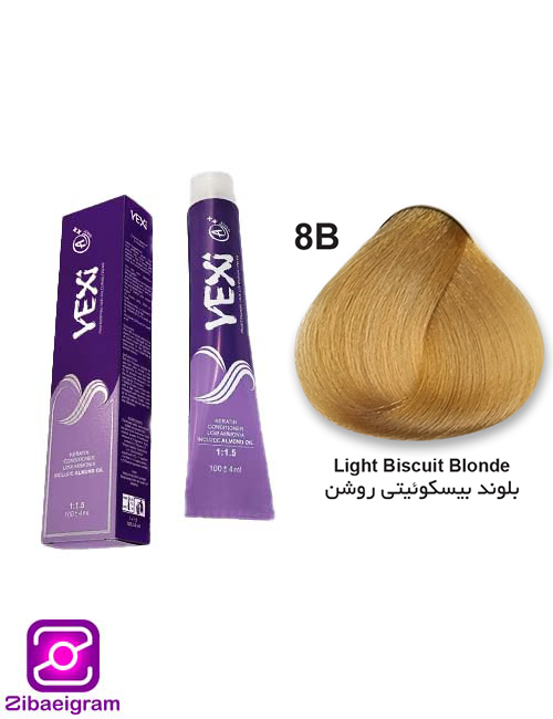 رنگ-مو-بلوند-بیسکوئیتی-روشن-یکسی