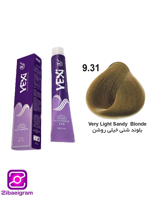 رنگ-مو-بلوند-شنی-خیلی-روشن-یکسی