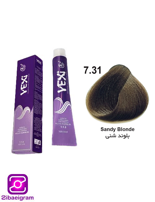 رنگ-مو-بلوند-شنی-یکسی
