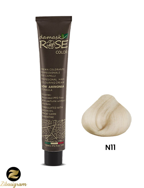 رنگ-مو-طبیعی-داماسک-رز-N11