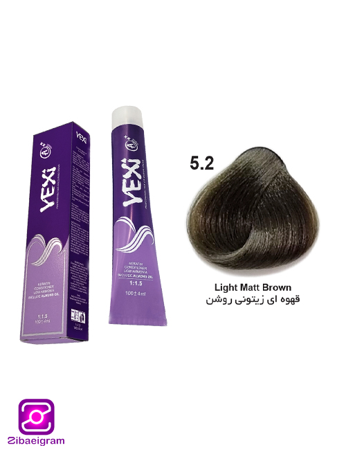 -مو-قهوه-ای-زیتونی-روشن-یکسی-کد-5.2