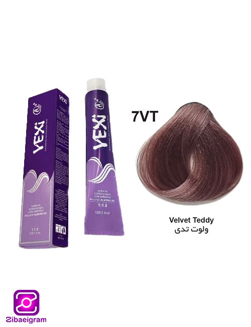رنگ-مو-ولوت-تدی-یکسی