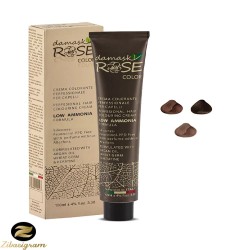 رنگ مو کاپوچینو داماسک رز